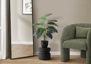 Artificial Alocasia Plant 24"H with 5" Pot-Artificial Plant-DECOROLALA