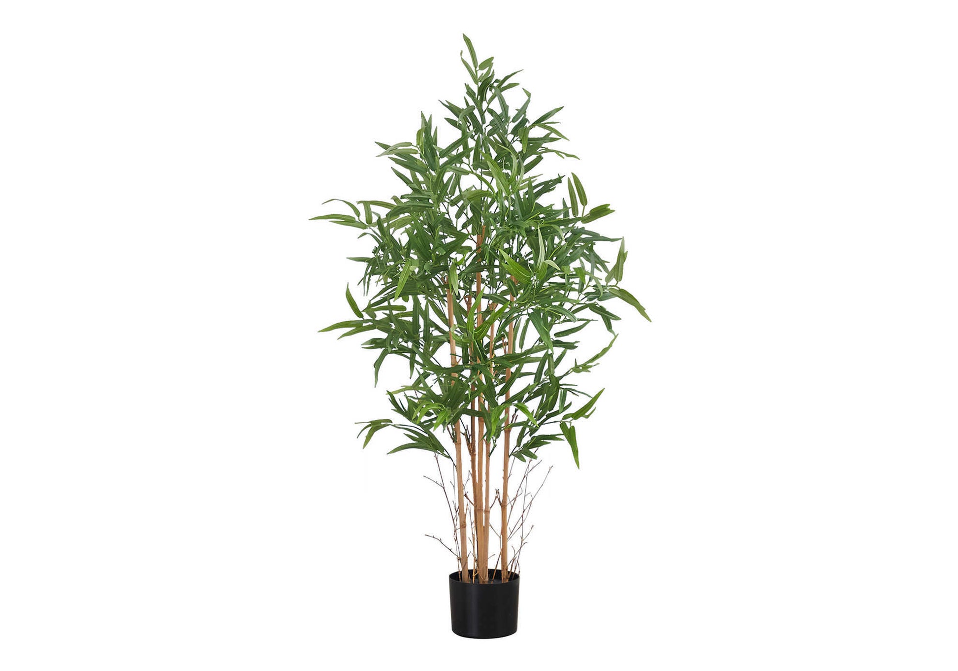 Artificial Bamboo Tree 50"H with 640 Leaves in 5" Pot-Artificial Plant-DECOROLALA
