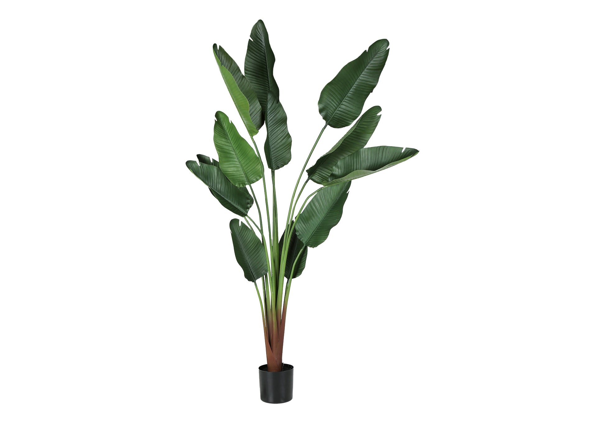 Artificial Bird Of Paradise Plant 83"H 8" Pot-Artificial Plant-DECOROLALA