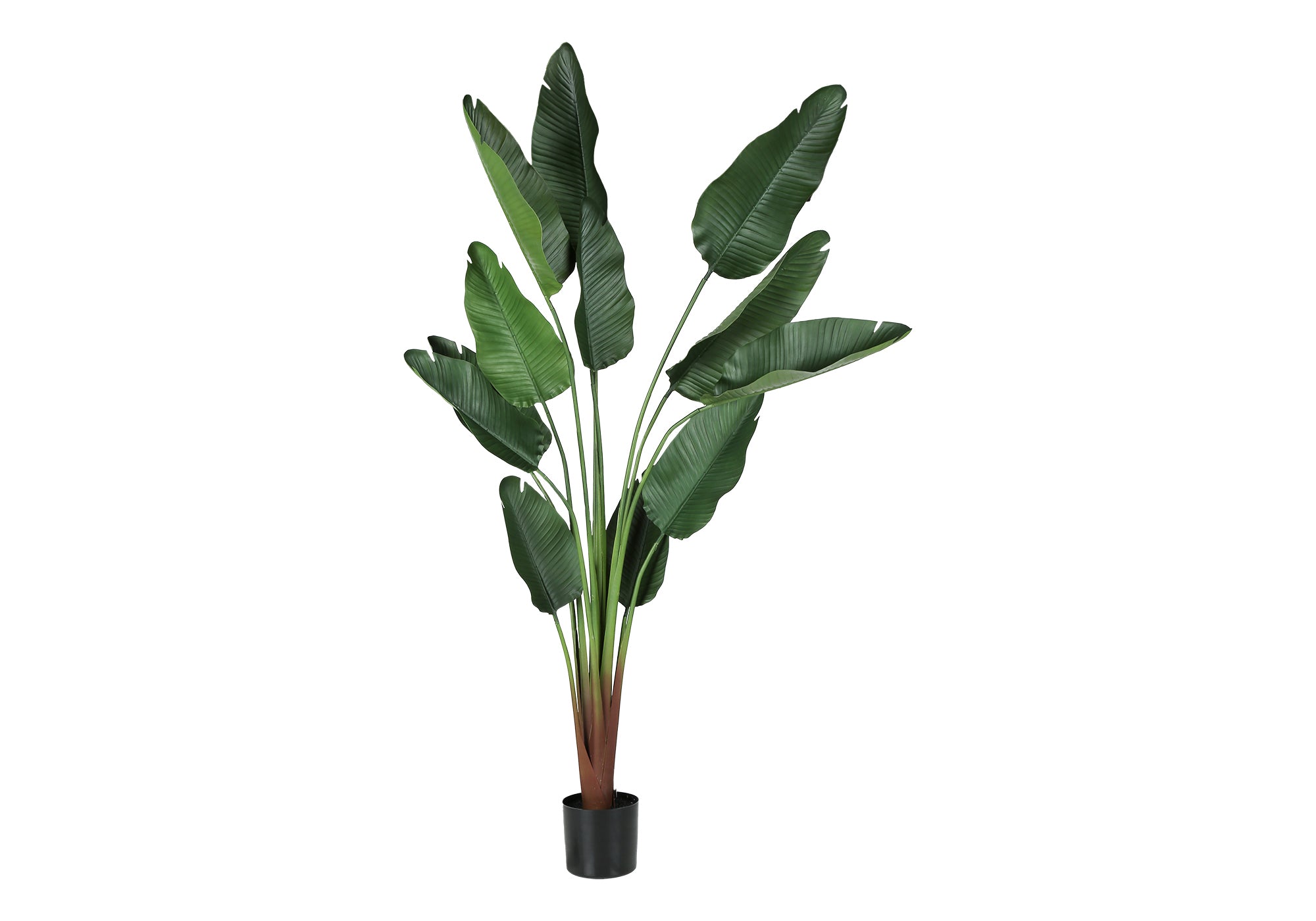 Artificial Bird Of Paradise Plant 83"H 8" Pot-Artificial Plant-DECOROLALA