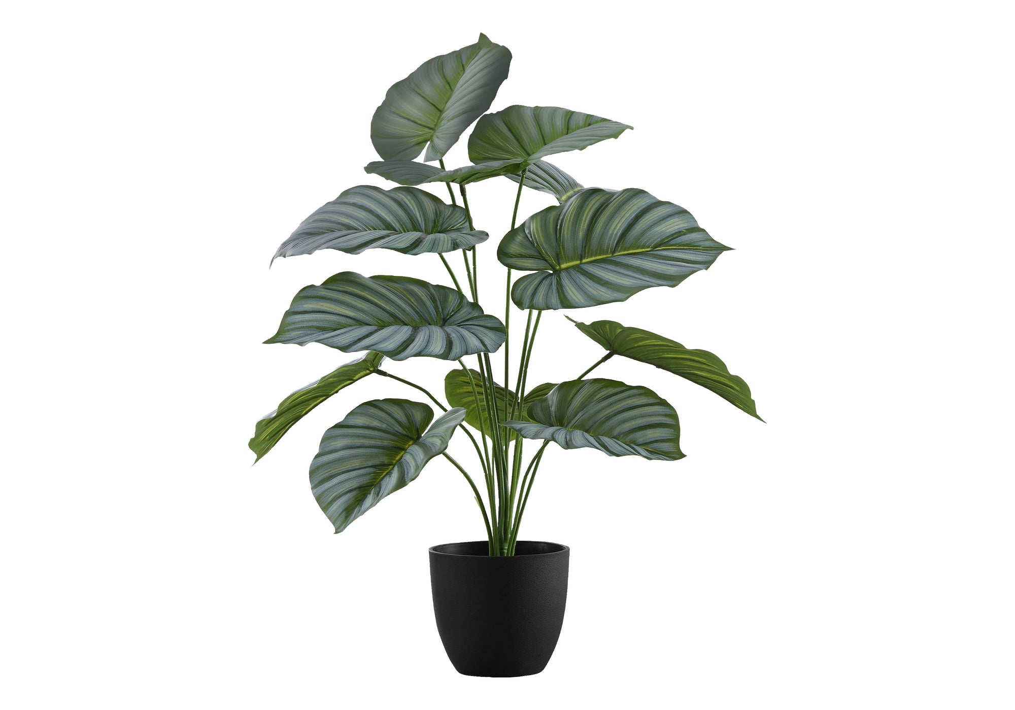 Artificial Calathea Plant 24"H with 5" Pot-Artificial Plant-DECOROLALA