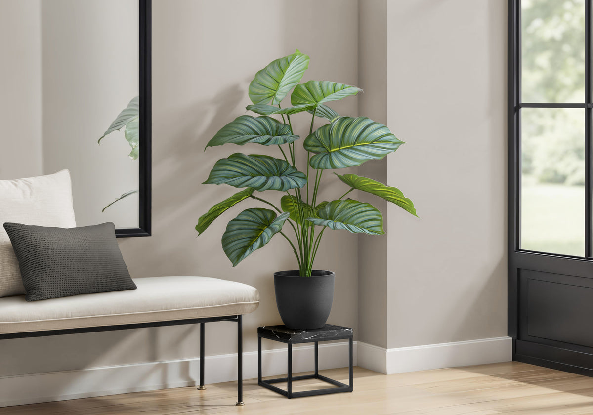 Artificial Calathea Plant 24"H with 5" Pot-Artificial Plants-DECOROLALA