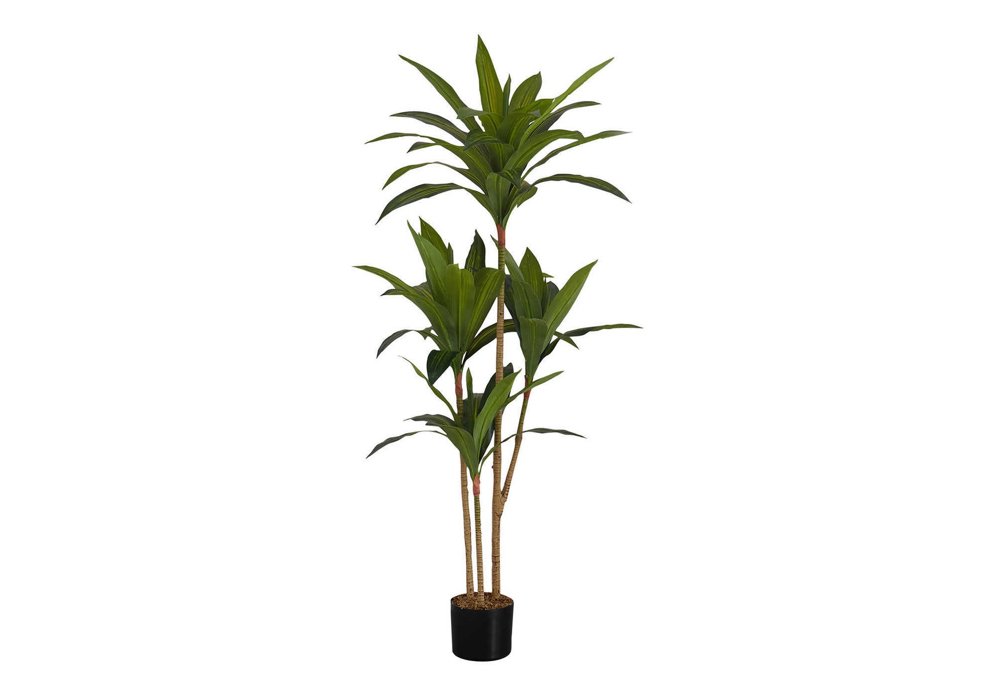 Artificial Dracaena Plant 51"H With 5" Pot-Artificial Plant-DECOROLALA