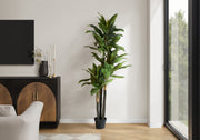 Artificial Dracaena Plant 83"H with 8" Pot-Artificial Plant-DECOROLALA