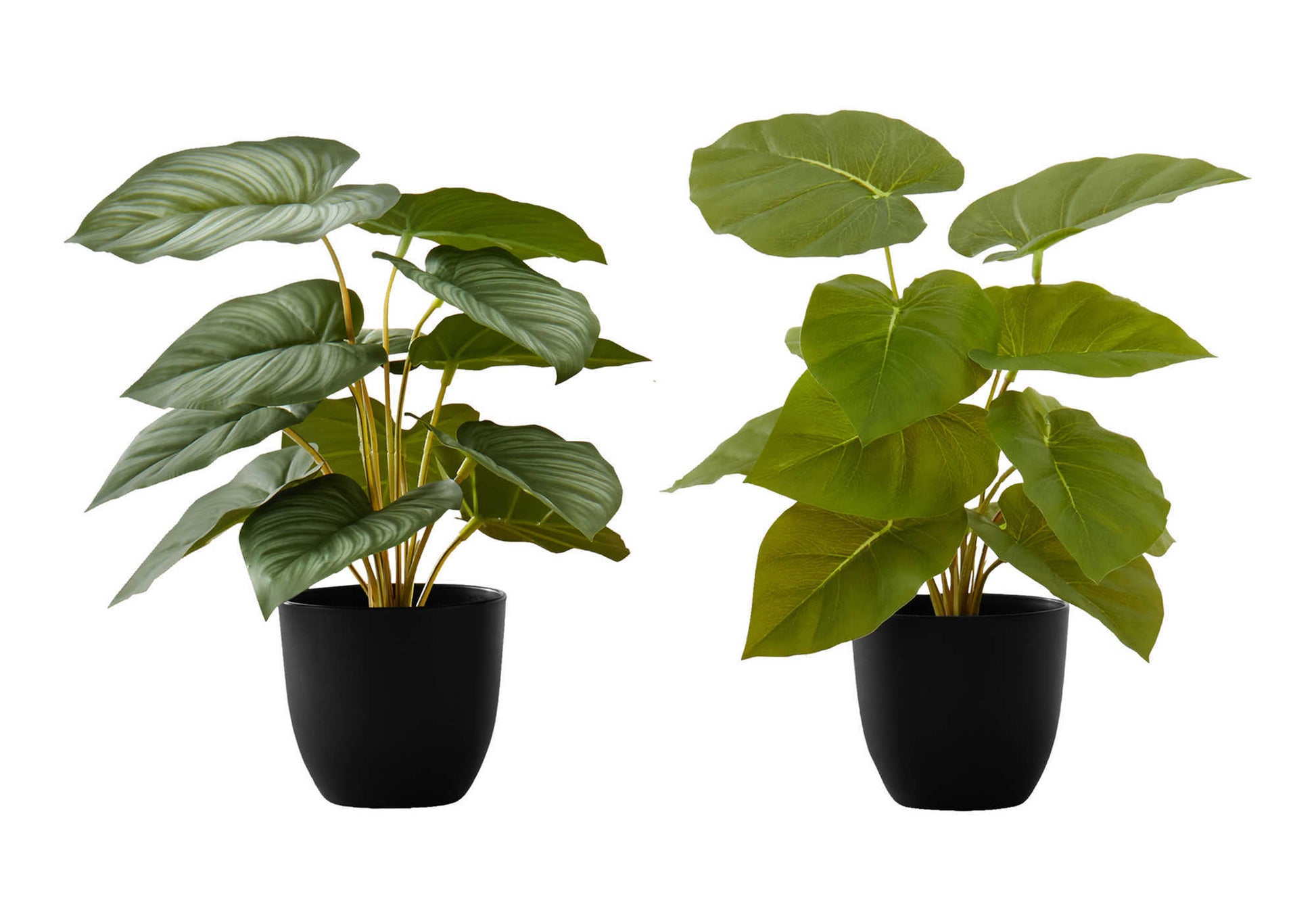 Artificial Epipremnum Plant - 2pcs, 13"H, 4" Pot-Artificial Plant-DECOROLALA