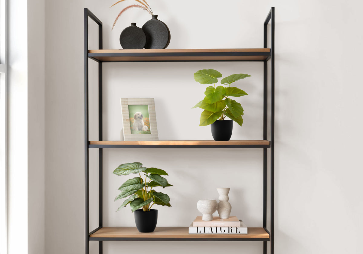 Artificial Epipremnum Plant - 2pcs, 13"H, 4" Pot-Artificial Plants-DECOROLALA