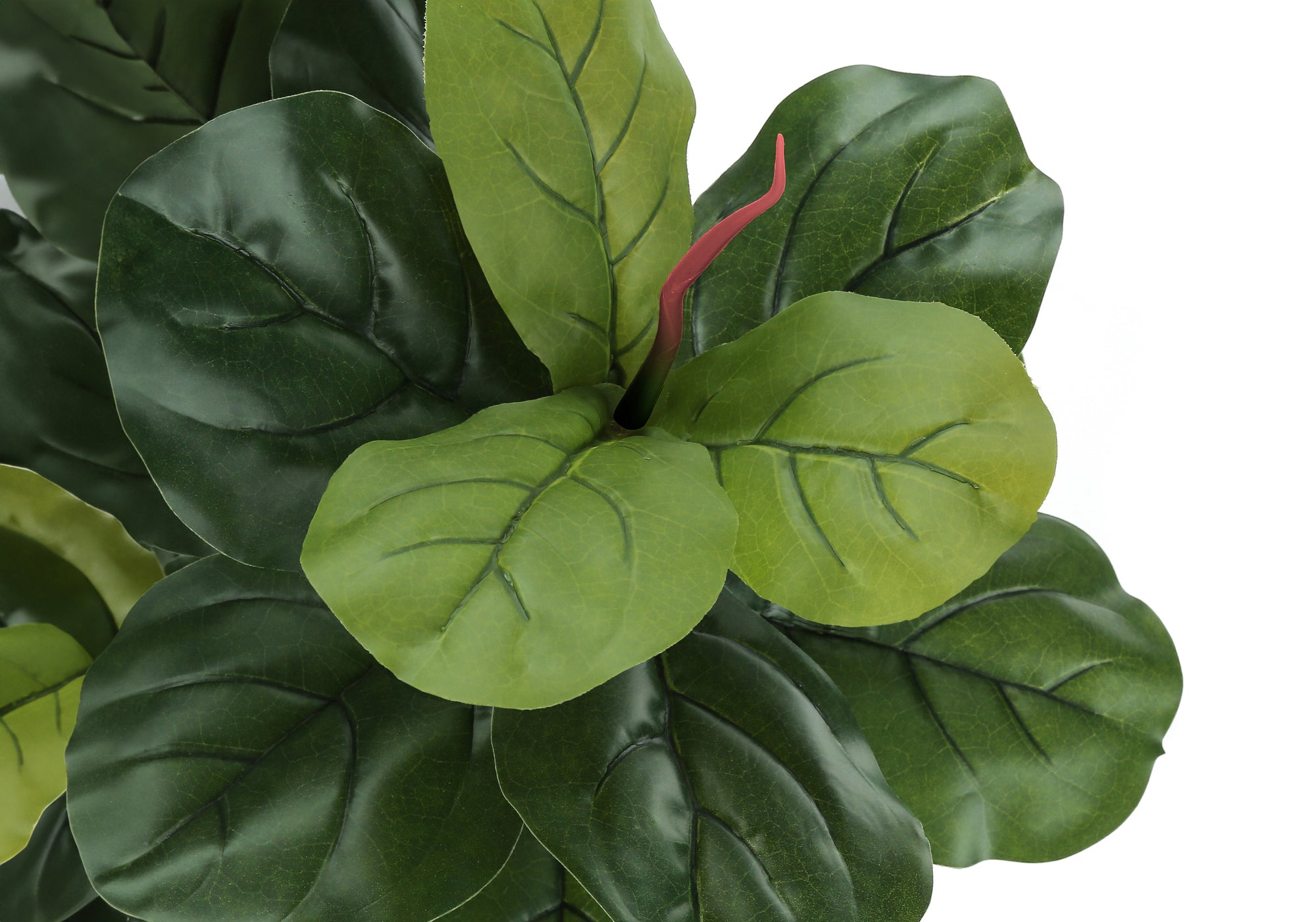 Artificial Fiddle Leaf Tree 47"H Black Pot-Artificial Plant-DECOROLALA