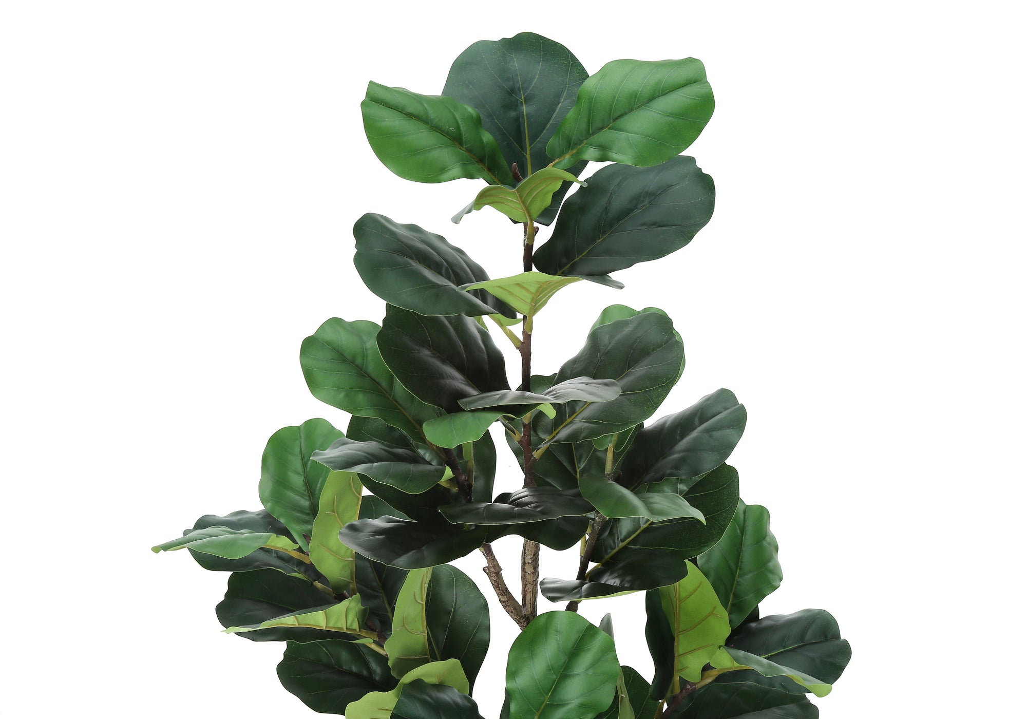 Artificial Fiddle Leaf Tree 49"H - Indoor Plant 5" Pot-Artificial Plant-DECOROLALA