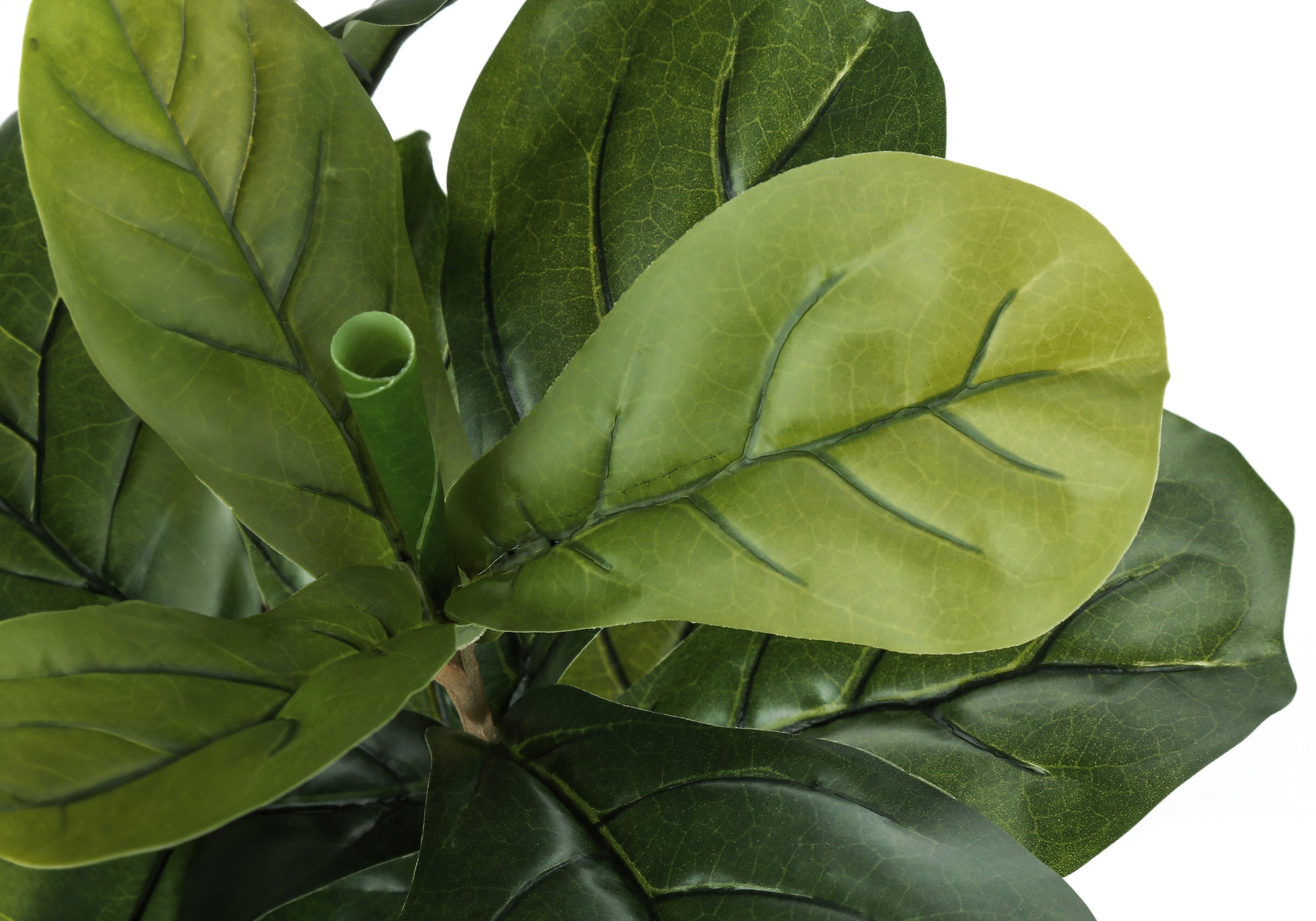 Artificial Fiddle Tree 41"H Black Pot-Artificial Plant-DECOROLALA