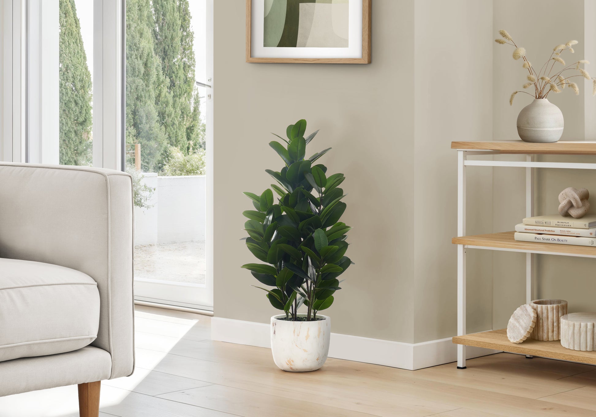 Artificial Garcinia Plant 31"H with 120 Leaves in 7" Pot-Artificial Plant-DECOROLALA