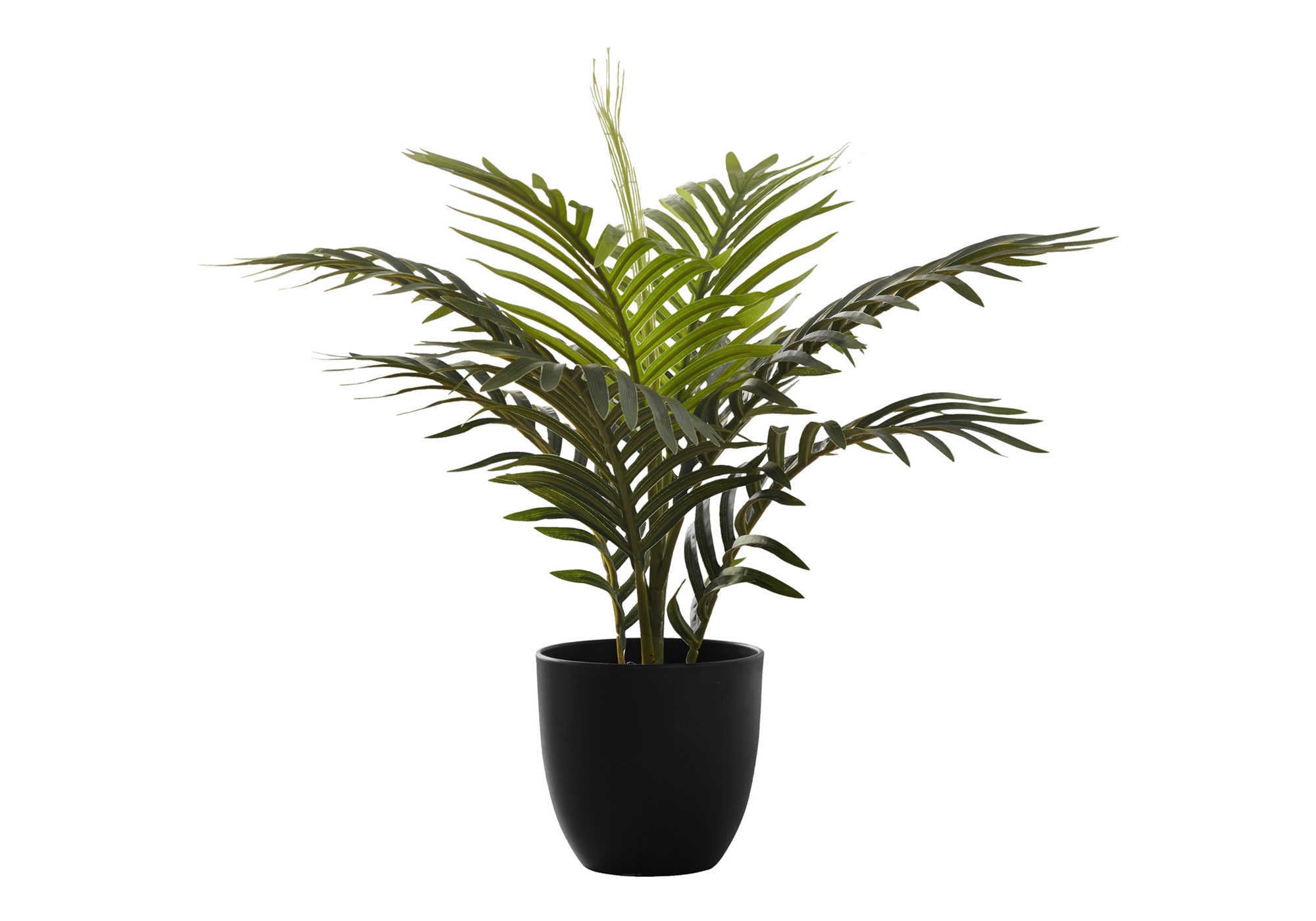 Artificial Indoor Palm Plant 20"H with 5" Pot-Artificial Plant-DECOROLALA