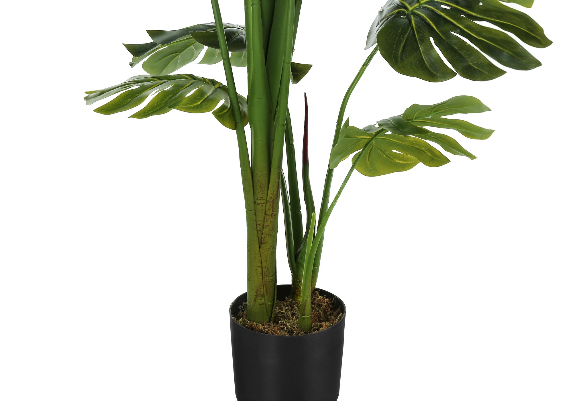 Artificial Monstera Plant 55"H with 6" Pot-Artificial Plant-DECOROLALA