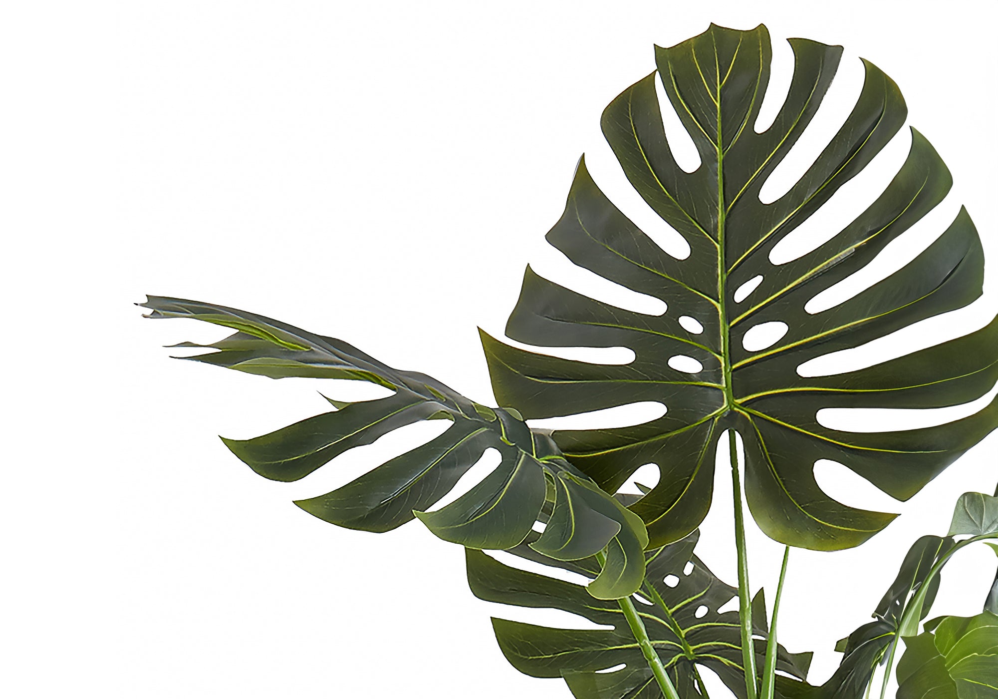 Artificial Monstera Plant 55"H with 6" Pot-Artificial Plant-DECOROLALA