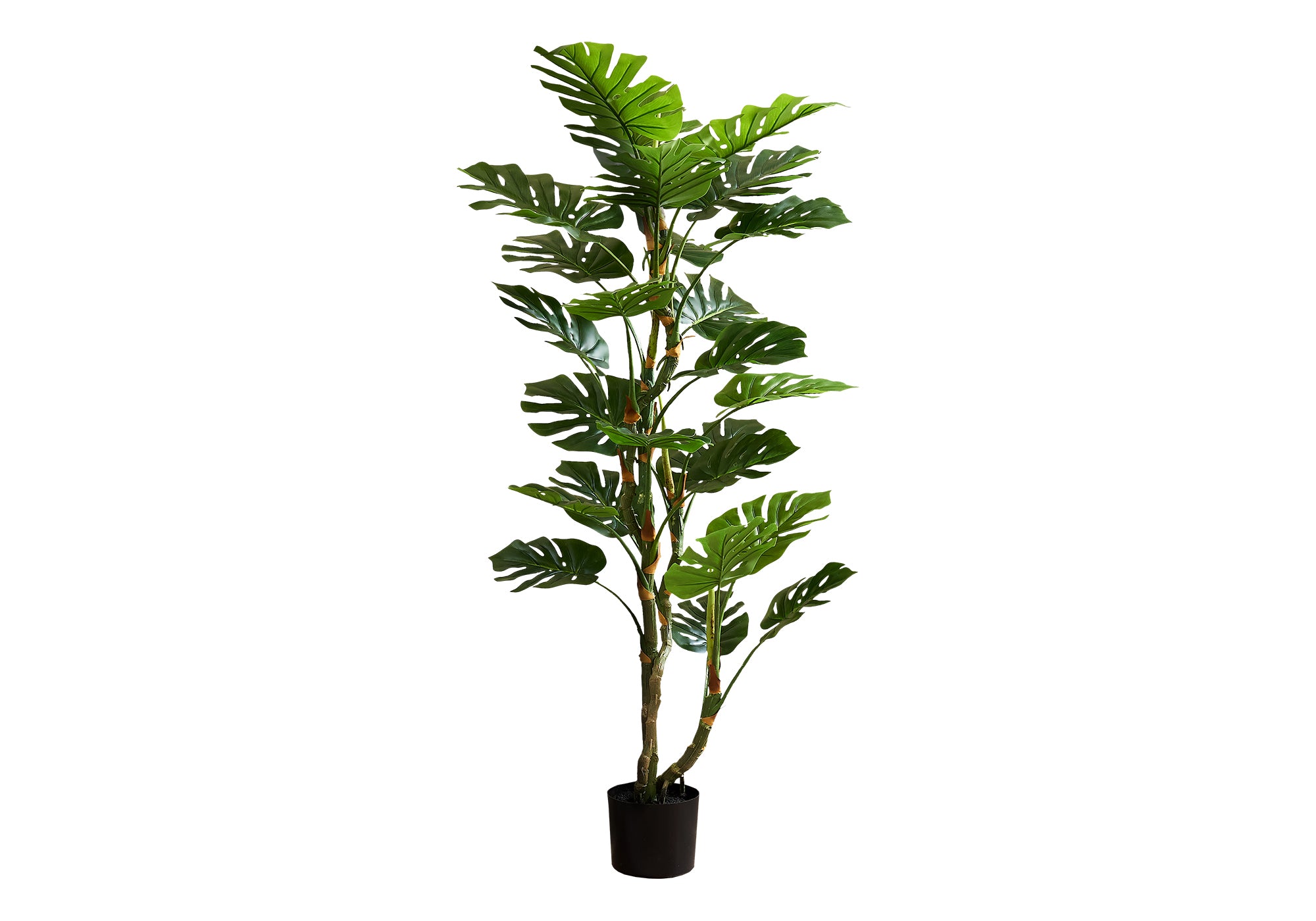 Artificial Monstera Tree 61"H - 7" Pot-Artificial Plant-DECOROLALA