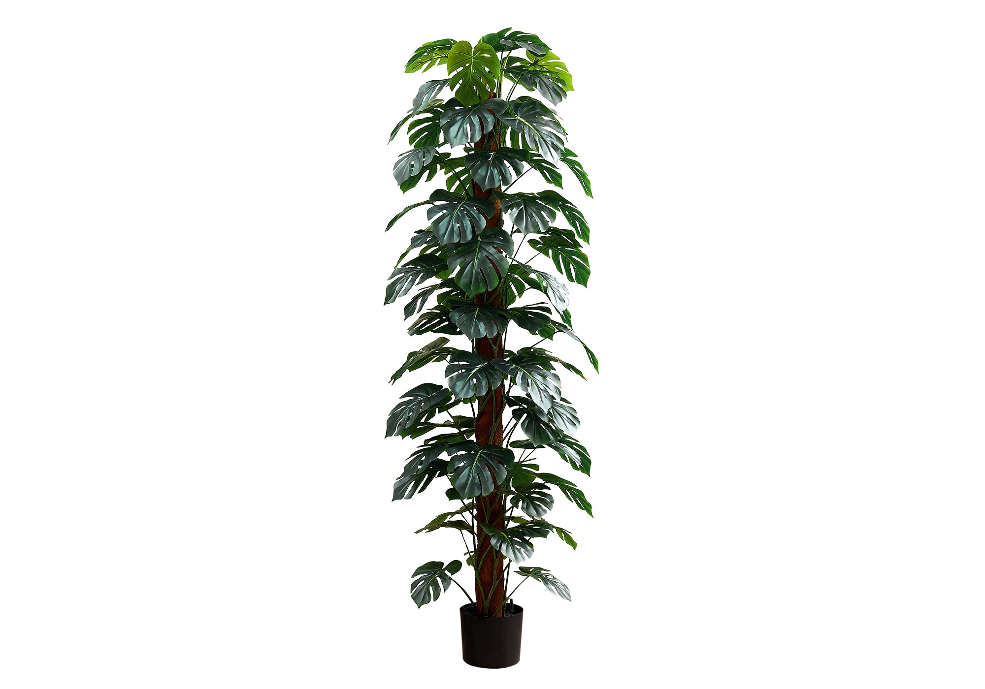 Artificial Monstera Tree 83"H, 8" Pot-Artificial Plant-DECOROLALA