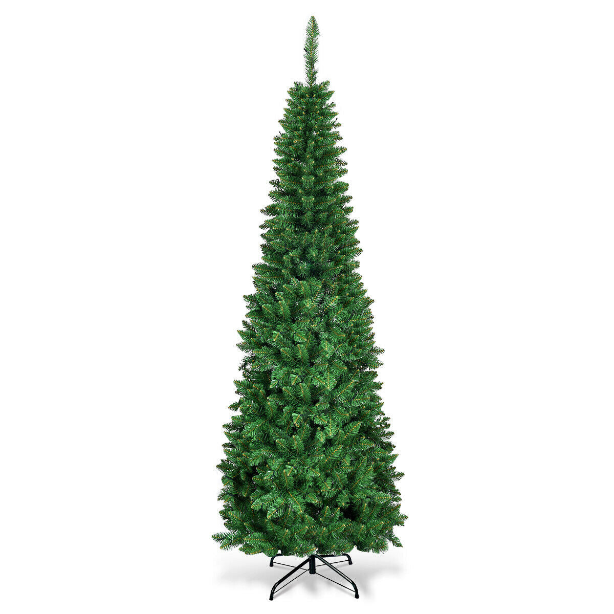 Artificial National Foot Kingswood Fir Pencil Christmas Tree-6.5ft-Christmas Trees-DECOROLALA