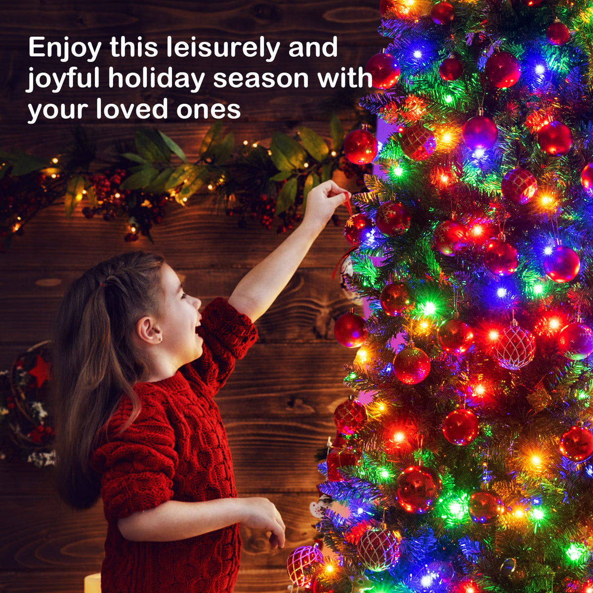 Artificial National Foot Kingswood Fir Pencil Christmas Tree-7.5 ft-Christmas Trees-DECOROLALA