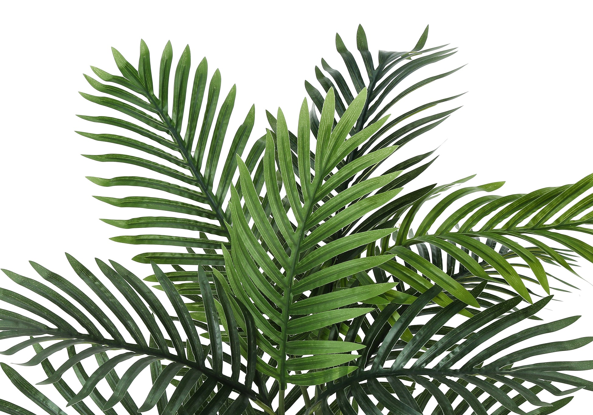 Artificial Palm Plant 24"H with Woven Basket-Artificial Plant-DECOROLALA