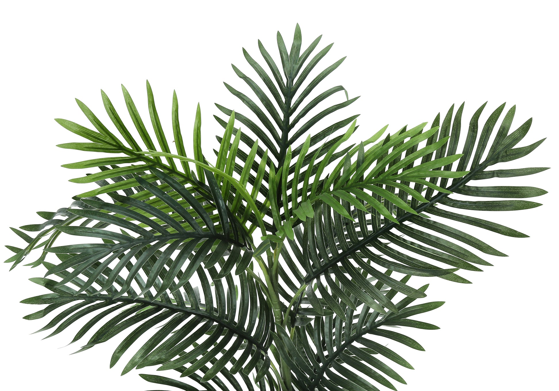 Artificial Palm Plant 28"H White Pot-Artificial Plant-DECOROLALA