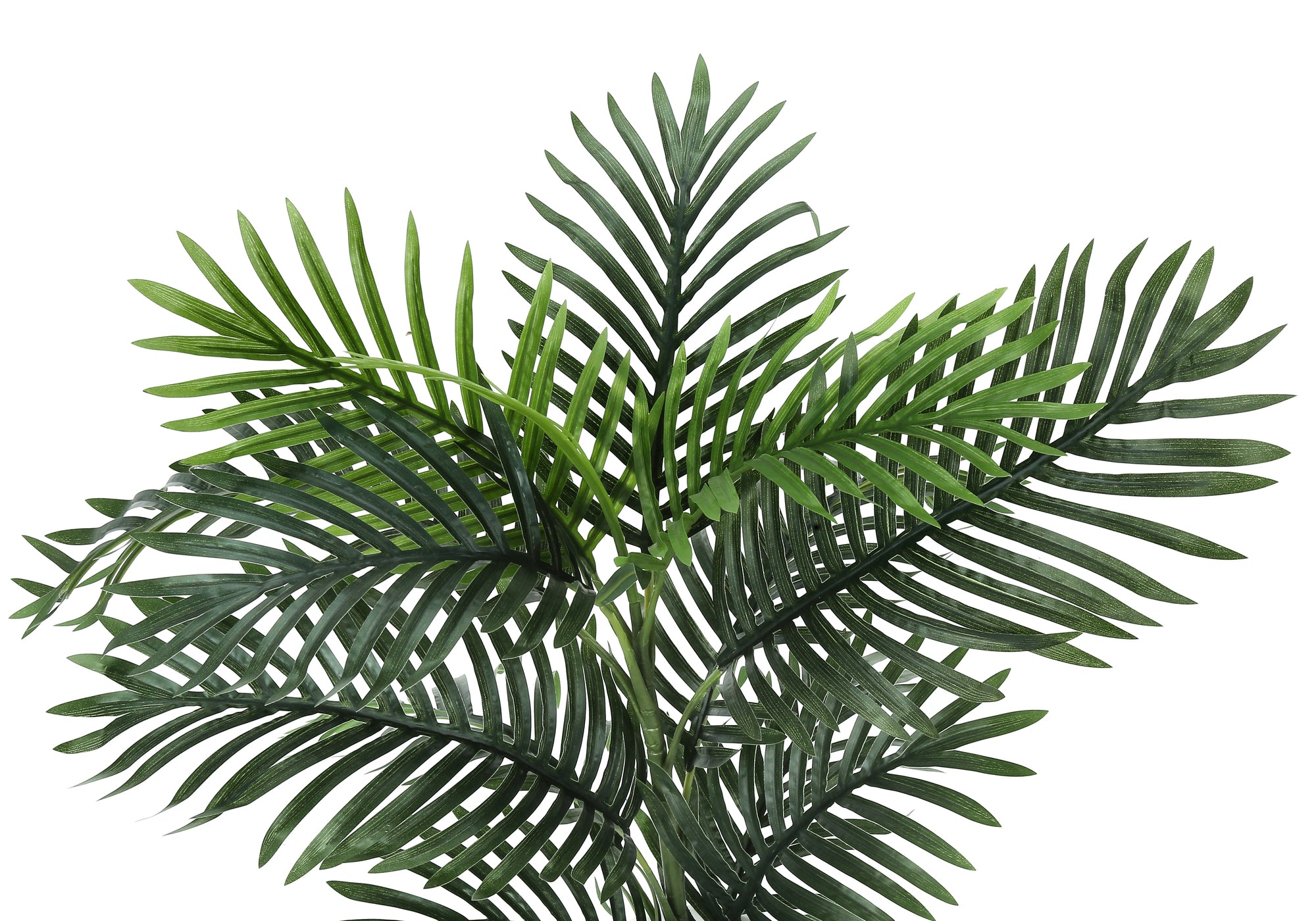 Artificial Palm Plant 28"H White Pot-Artificial Plant-DECOROLALA