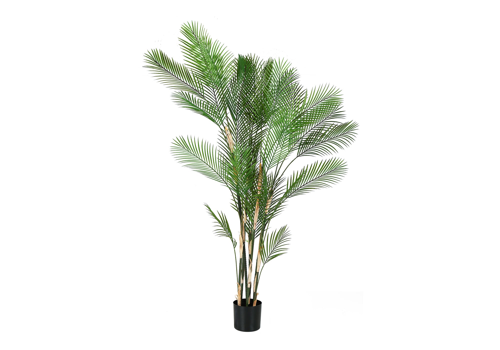 Artificial Palm Tree 83"H with 8" Black Pot-Artificial Plant-DECOROLALA