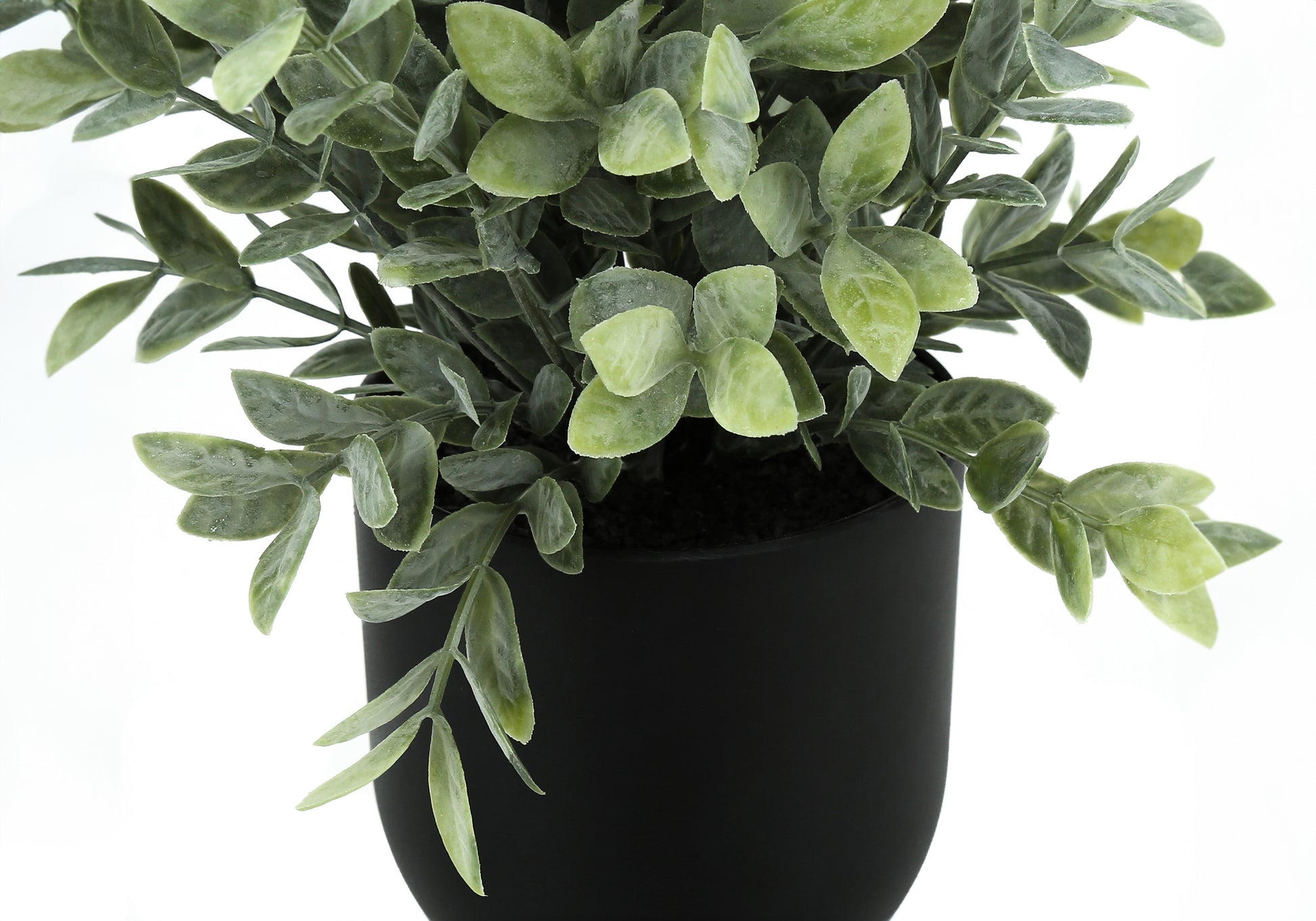 Artificial Plant Set 2pc 11"H Eucalyptus Grass 5" Pot-Artificial Plant-DECOROLALA