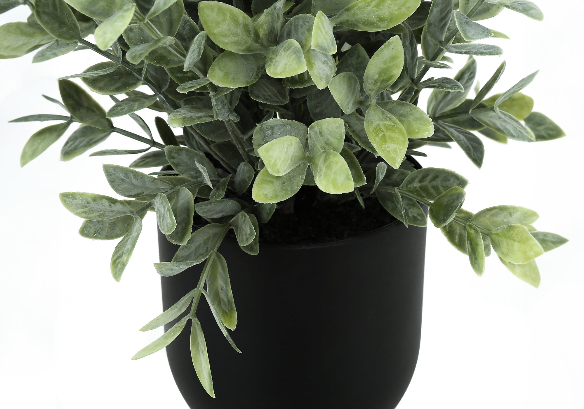 Artificial Plant Set 2pc 11"H Eucalyptus Grass 5" Pot-Artificial Plant-DECOROLALA