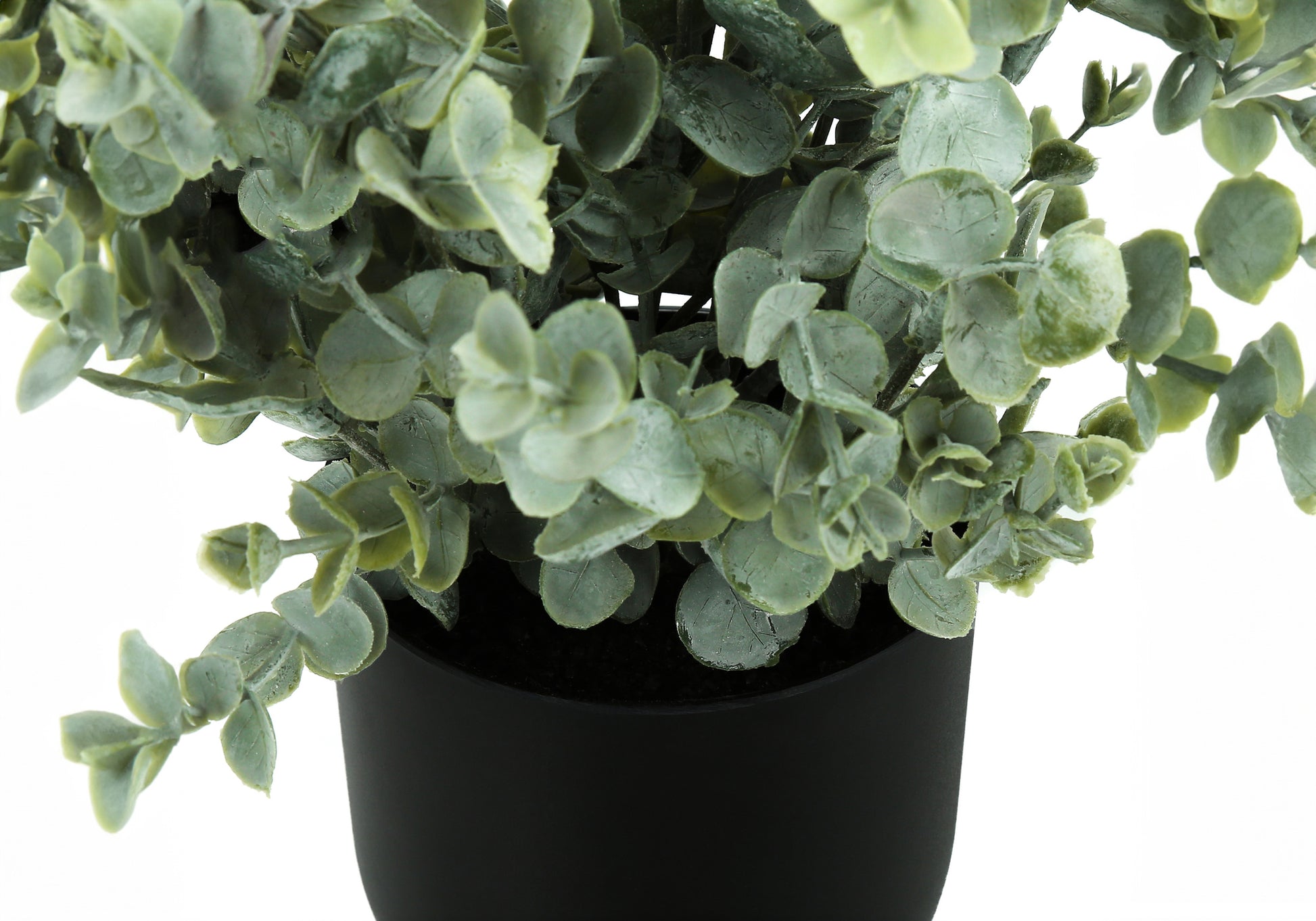 Artificial Plant Set 2pc 11"H Eucalyptus Grass 5" Pot-Artificial Plant-DECOROLALA