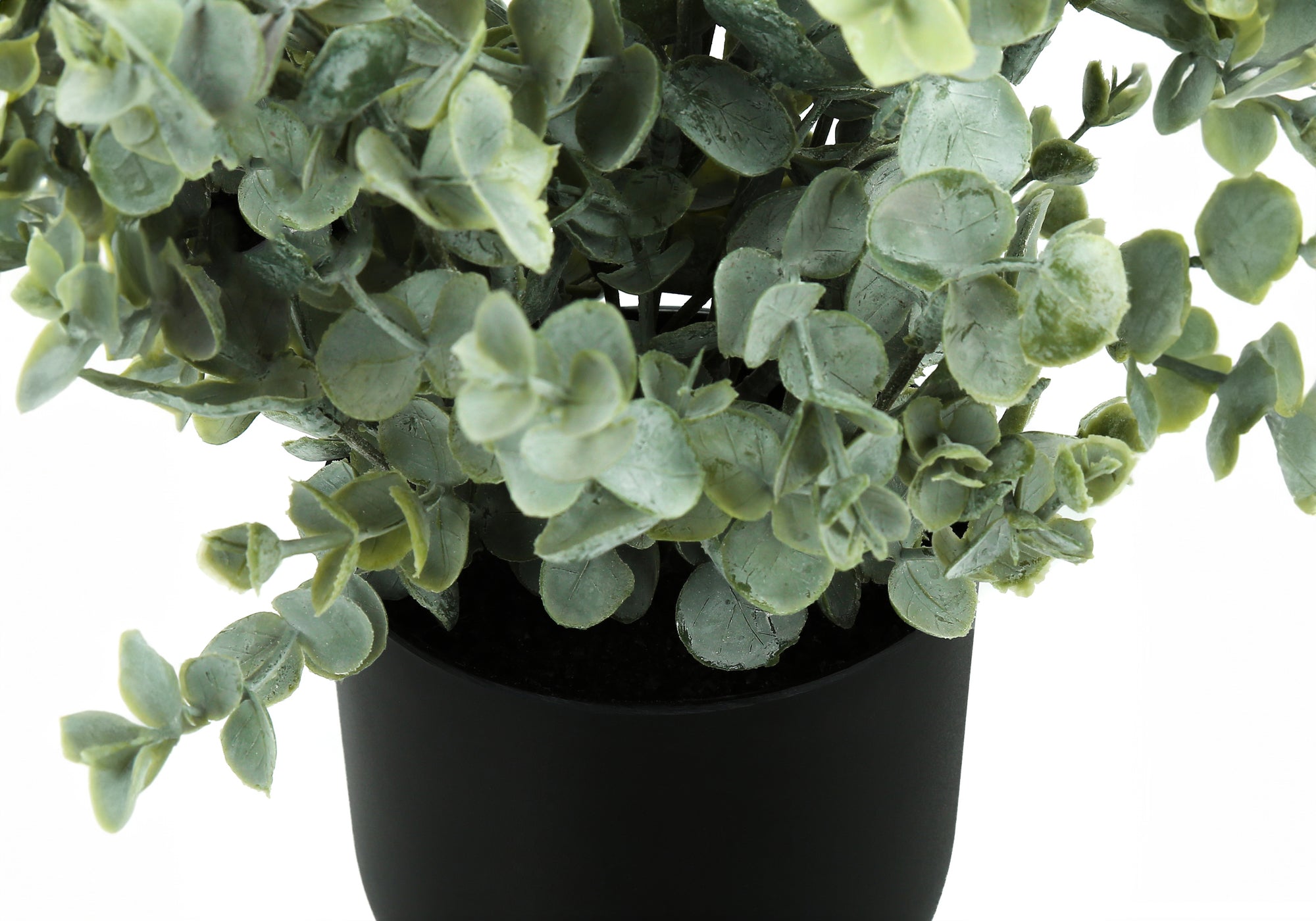 Artificial Plant Set 2pc 11"H Eucalyptus Grass 5" Pot-Artificial Plant-DECOROLALA