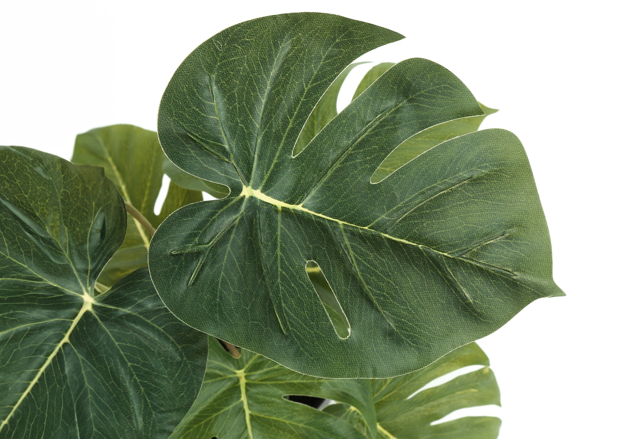 Artificial Plant Set 2pcs Monstera/Calathea 13"H 4" Pot-Artificial Plant-DECOROLALA