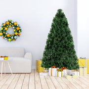 Artificial Pre-Lit Fiber Optic PVC Christmas Tree-5 ft-Christmas Trees-DECOROLALA