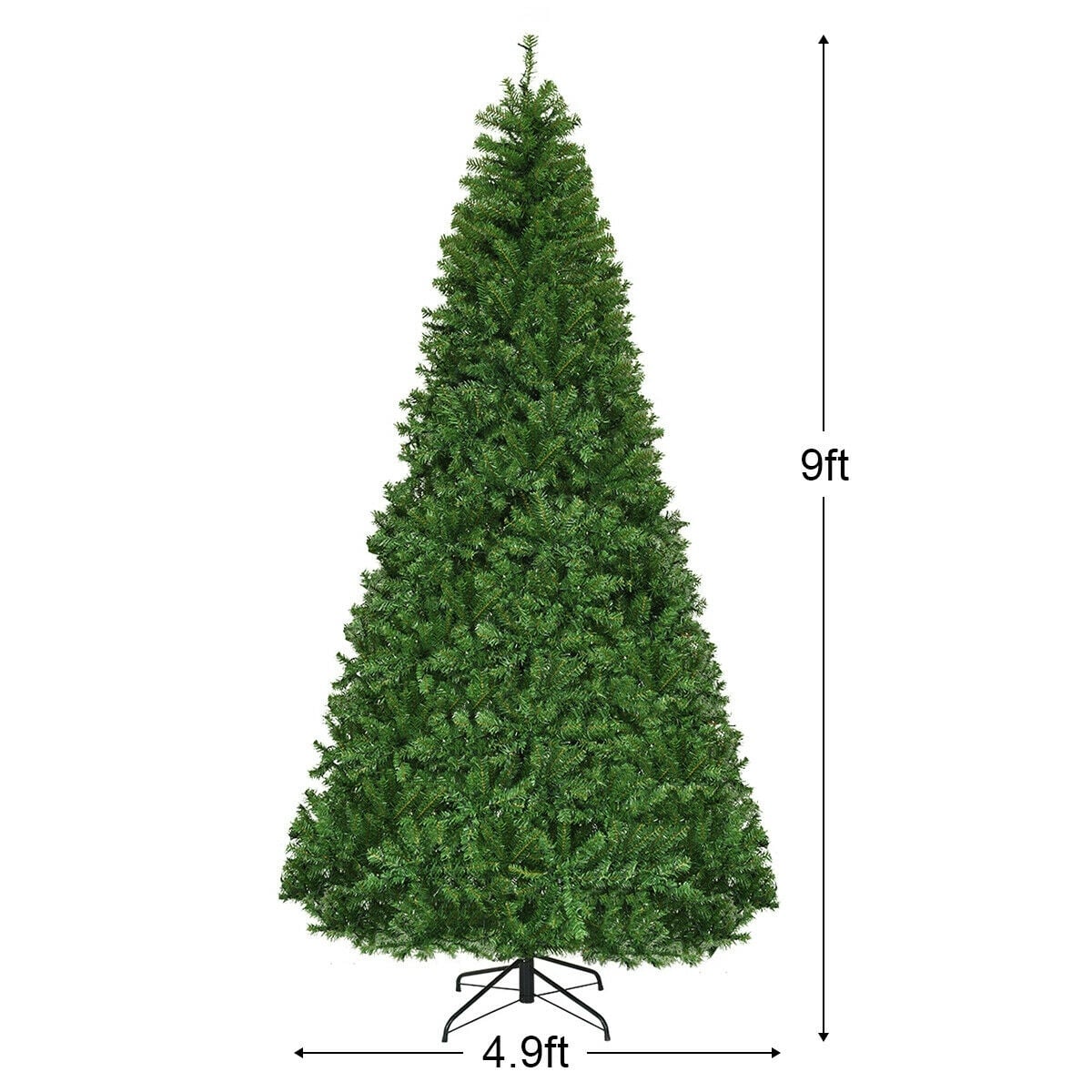 Artificial Premium Hinged Christmas Tree-9 Feet-Christmas Trees-DECOROLALA