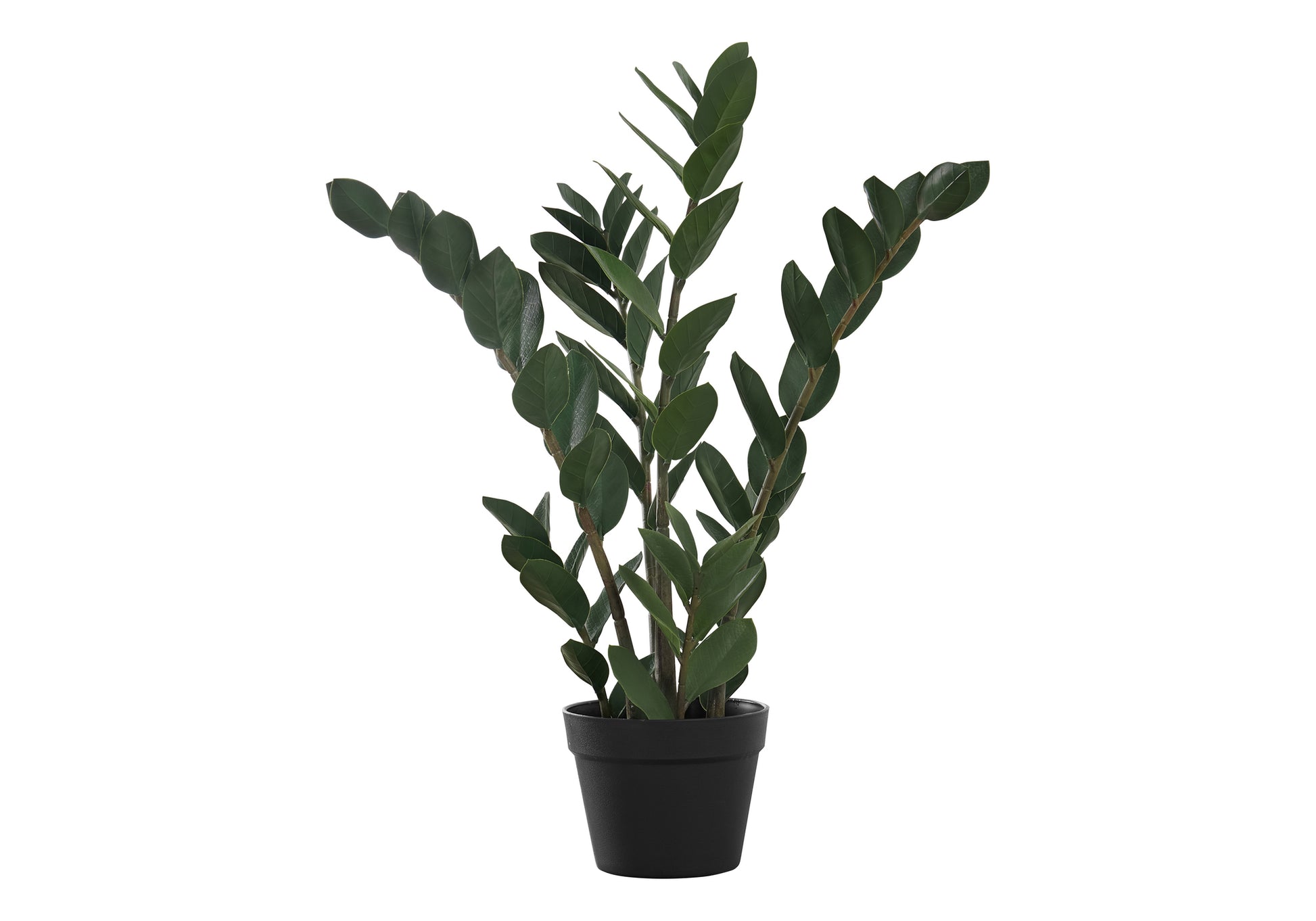 Artificial ZZ Plant 29"H in 6" Black Pot-Artificial Plant-DECOROLALA