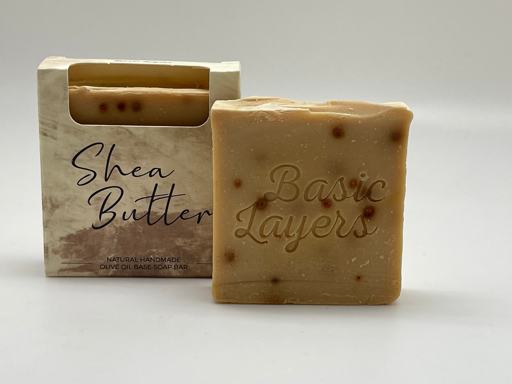 Artisan Handmade Shea Butter Soap - Natural 90g-Artisanal Soap-DECOROLALA