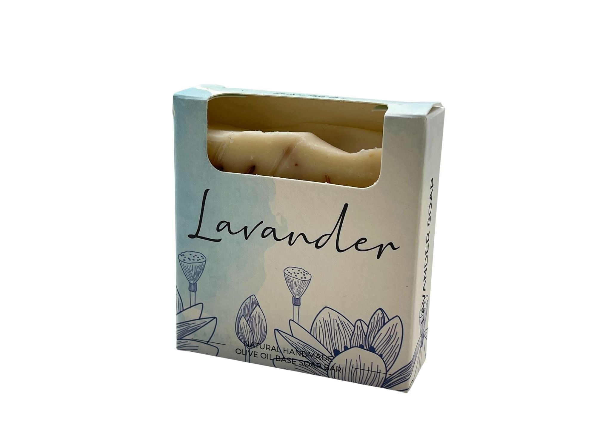 Artisan Lavender Soap - Handmade Olive Oil 90g-Artisanal Soap-DECOROLALA