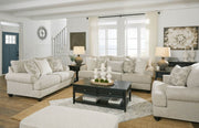 Asanti 2-Piece Living Room Set - Fog-Stationary Chair & Ottoman-DECOROLALA