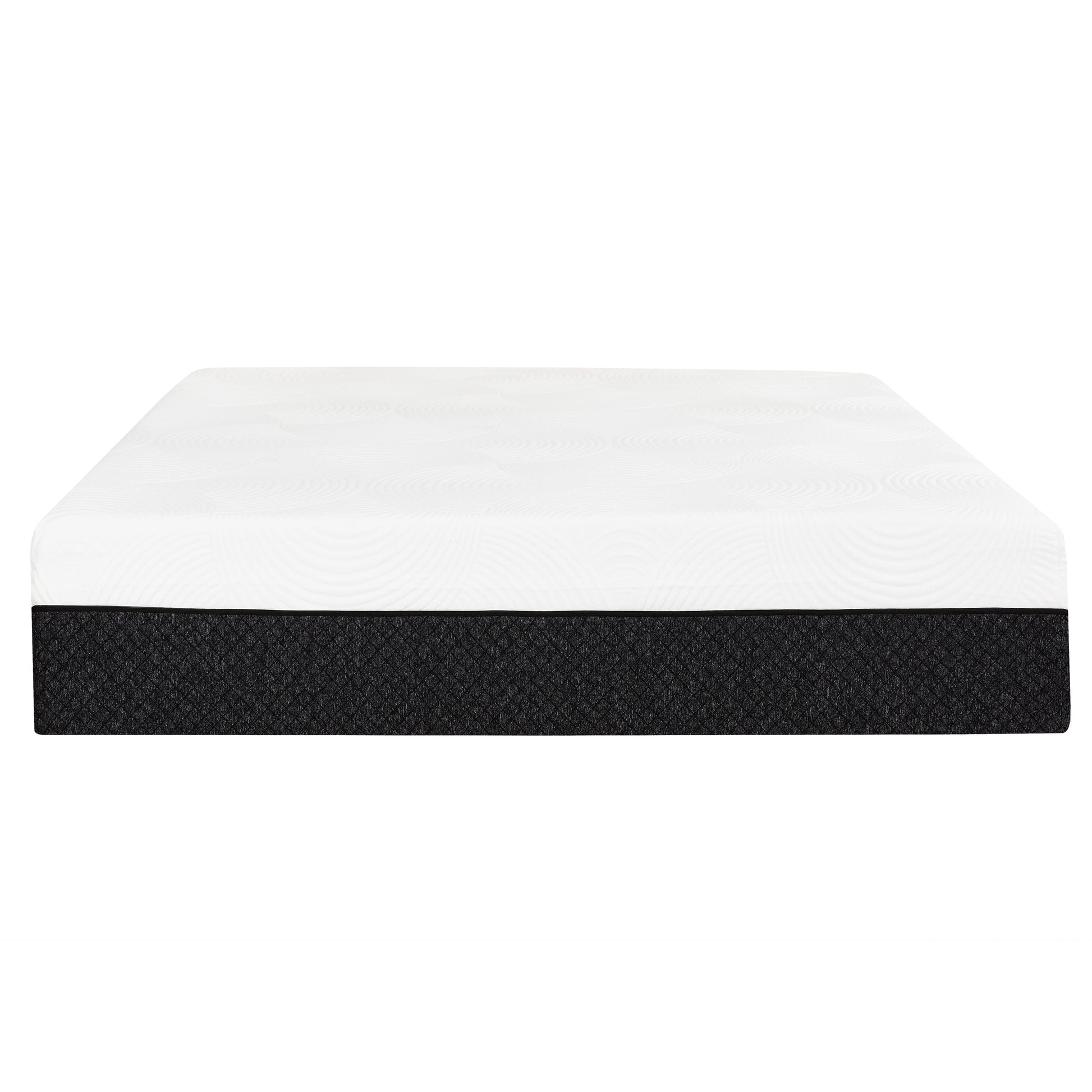 Aspen 10 in. Gel Memory Foam Mattress with 2 Pillows-Bedroom-DECOROLALA