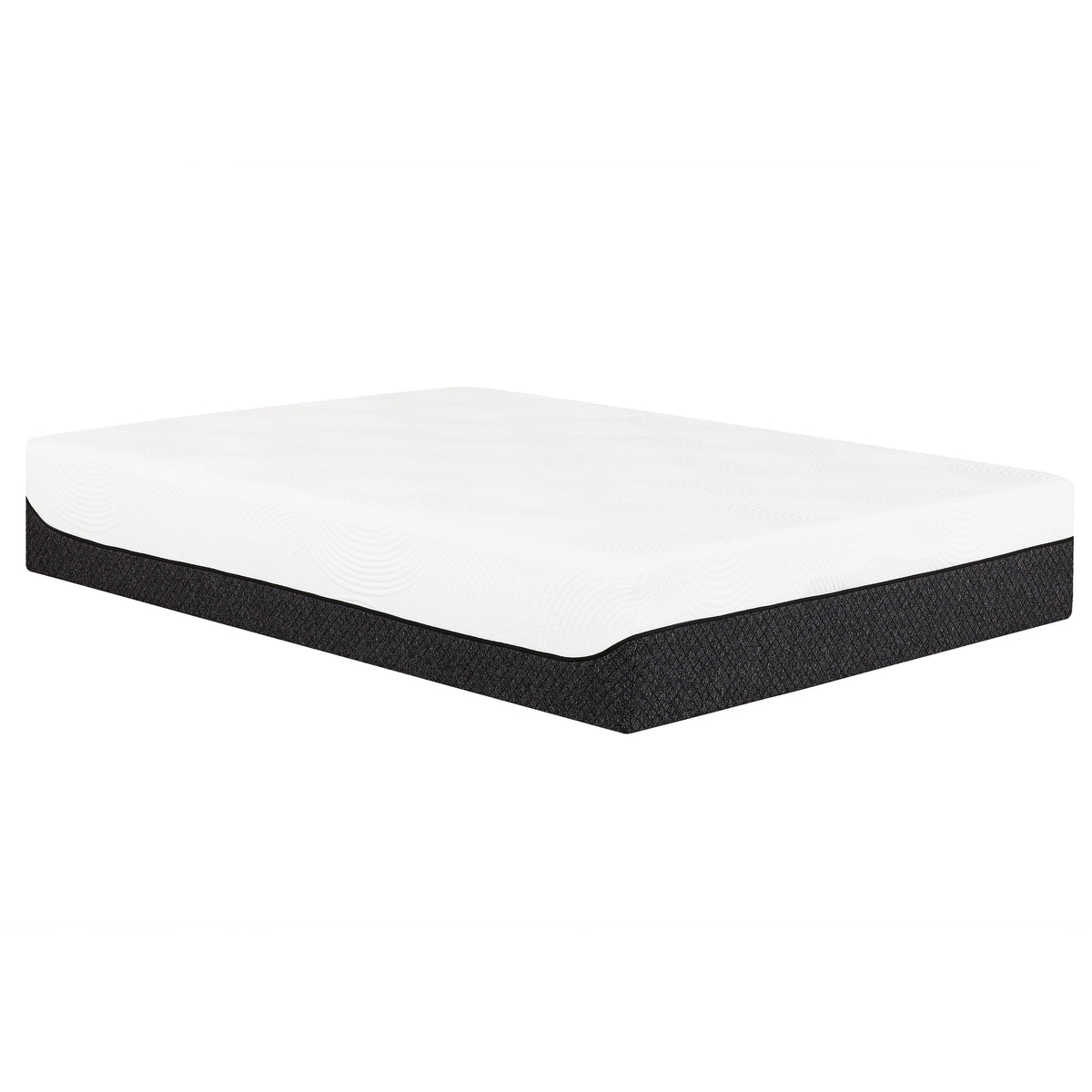 Aspen 10 in. Gel Memory Foam Mattress with 2 Pillows-Bedroom Furniture Sets-DECOROLALA