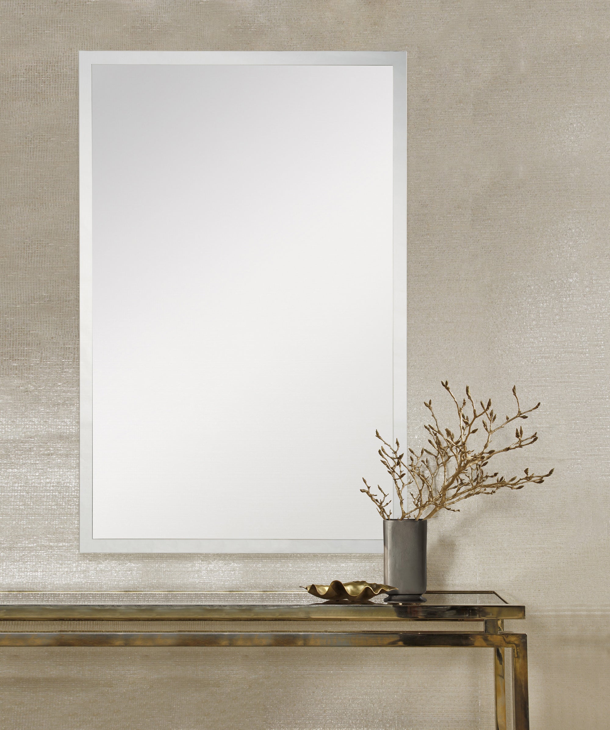 Asset 36" Tall Rectangle Wall Mirror-Mirror-DECOROLALA