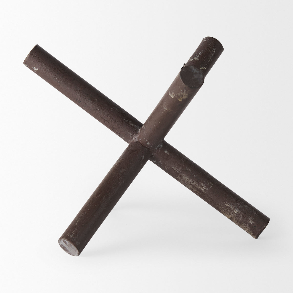 Astericks I (Large) 10L x 10W Brown Metal Decor Object-Objects-DECOROLALA