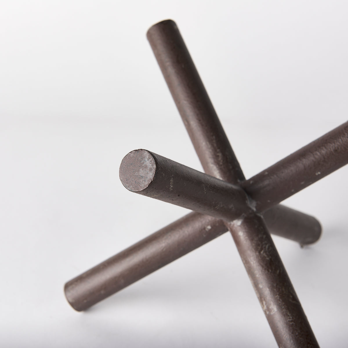 Astericks I (Large) 10L x 10W Brown Metal Decor Object-Objects-DECOROLALA