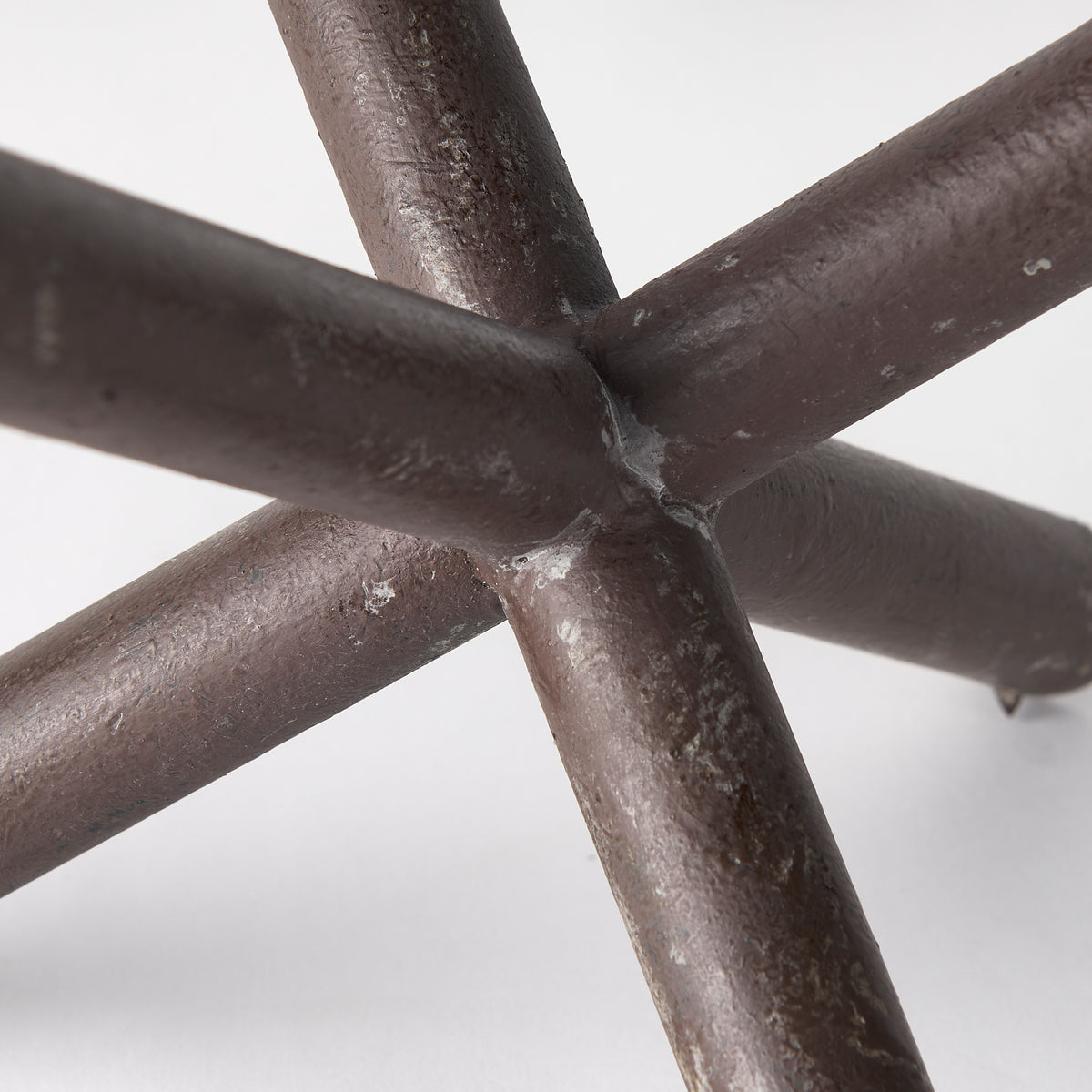 Astericks I (Large) 10L x 10W Brown Metal Decor Object-Objects-DECOROLALA