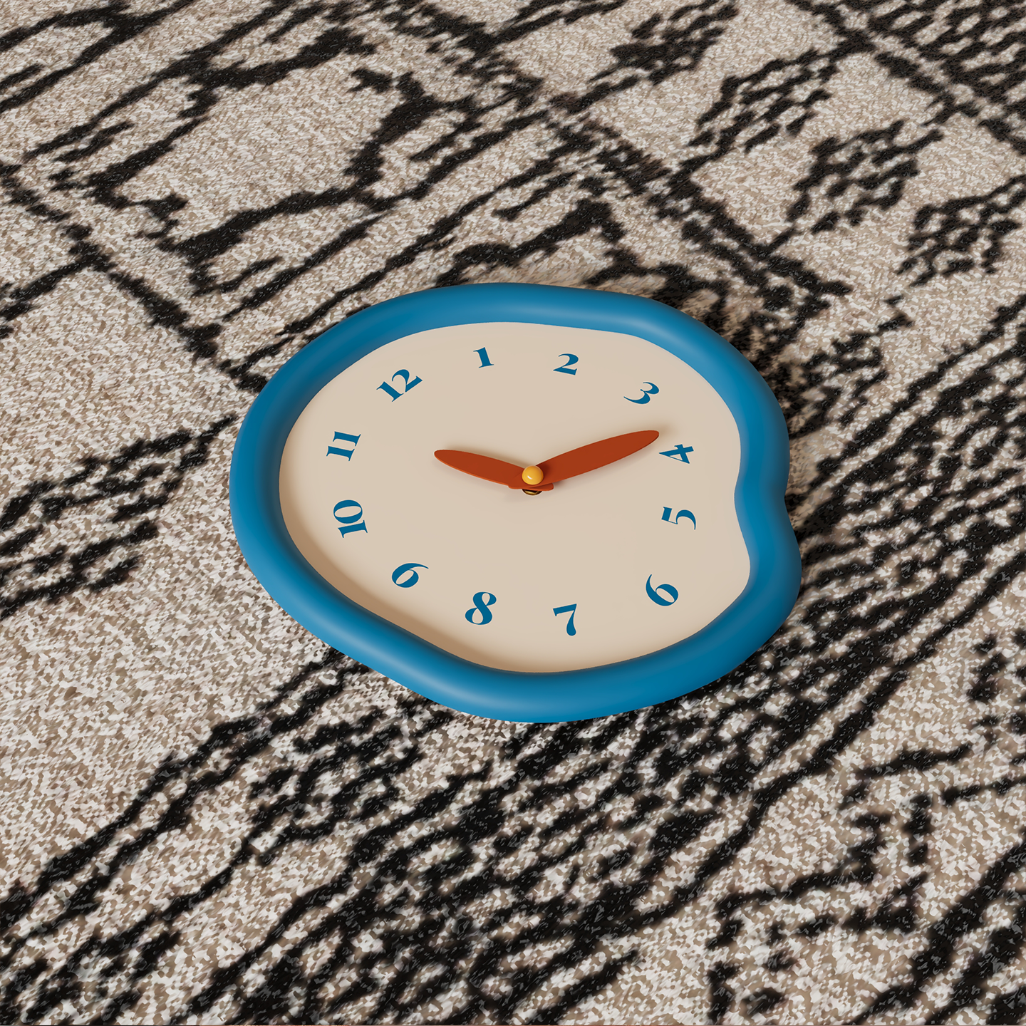 Asymmetrical Drip Clock-Clock-DECOROLALA