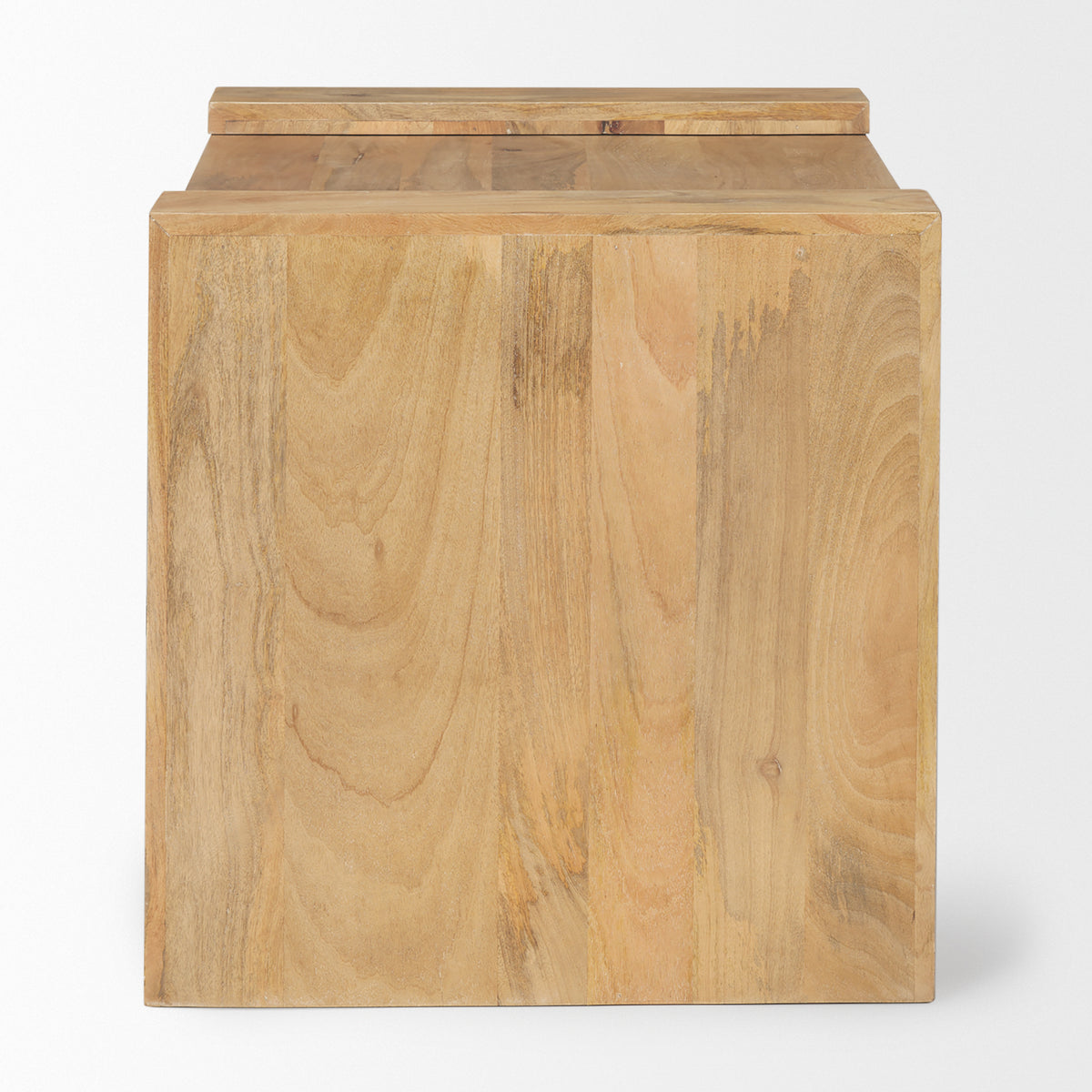Athelia Dark Brown Wood Accent Table-Accent Tables-DECOROLALA
