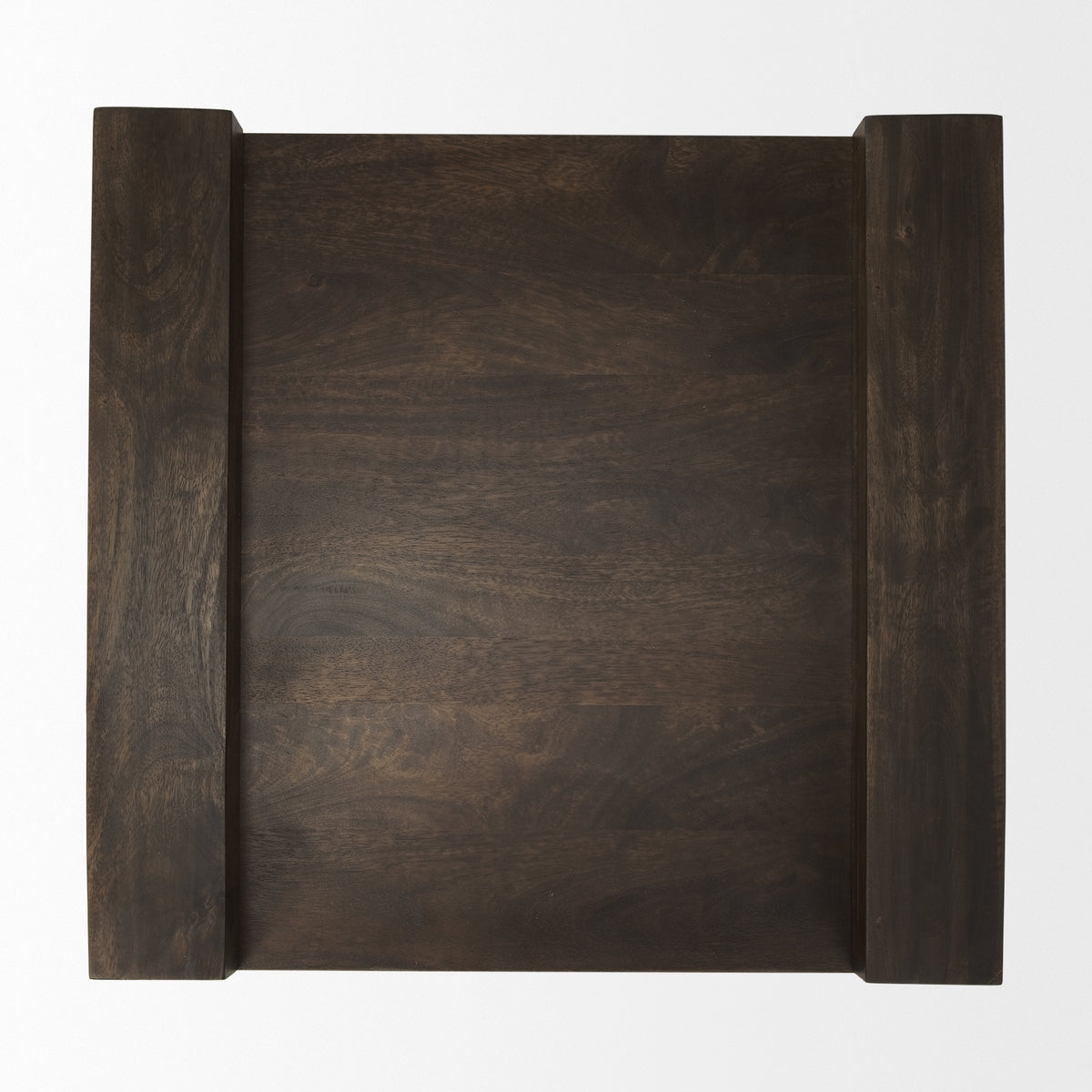 Athelia Dark Brown Wood Accent Table-Accent Tables-DECOROLALA
