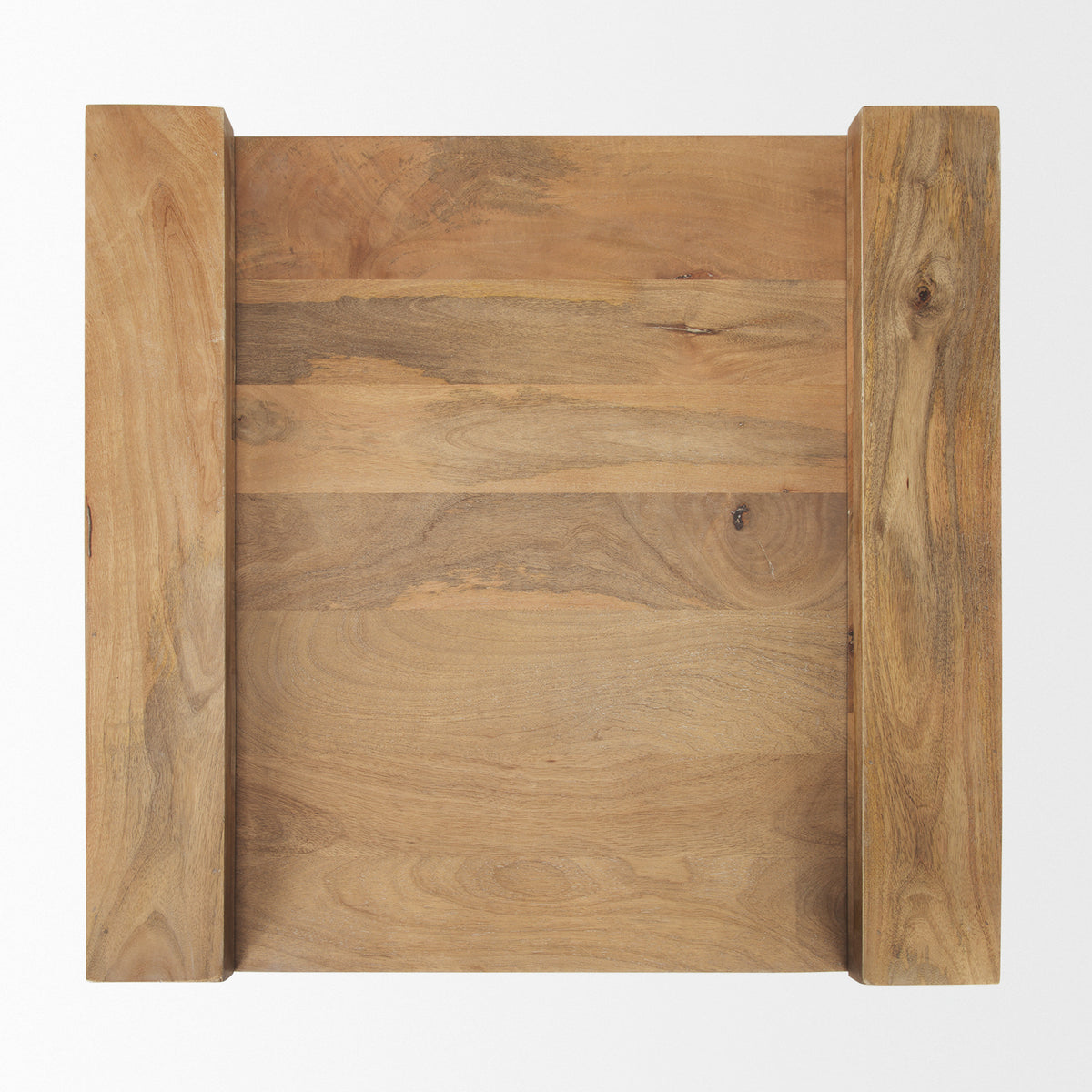 Athelia Dark Brown Wood Accent Table-Accent Tables-DECOROLALA