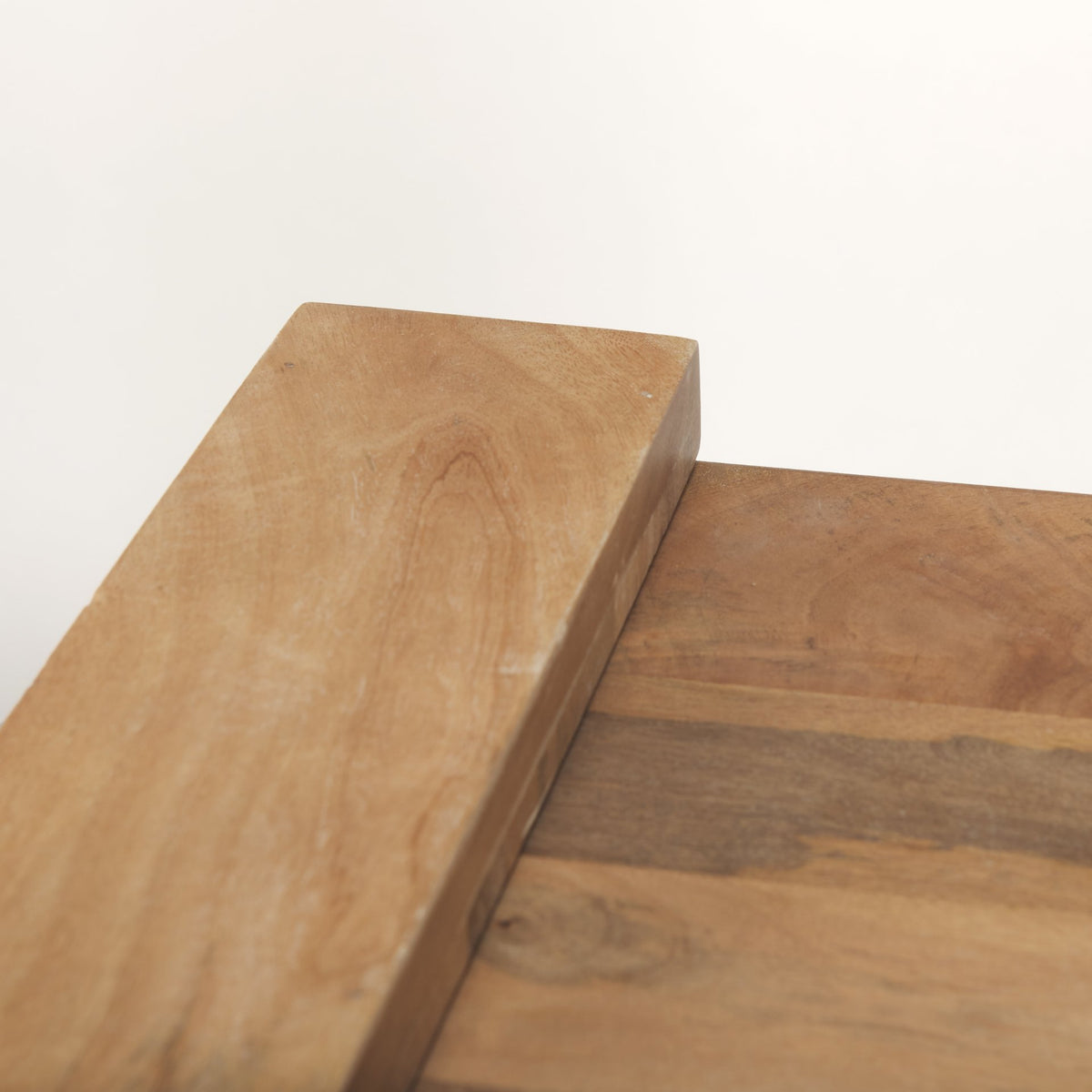 Athelia Dark Brown Wood Accent Table-Accent Tables-DECOROLALA