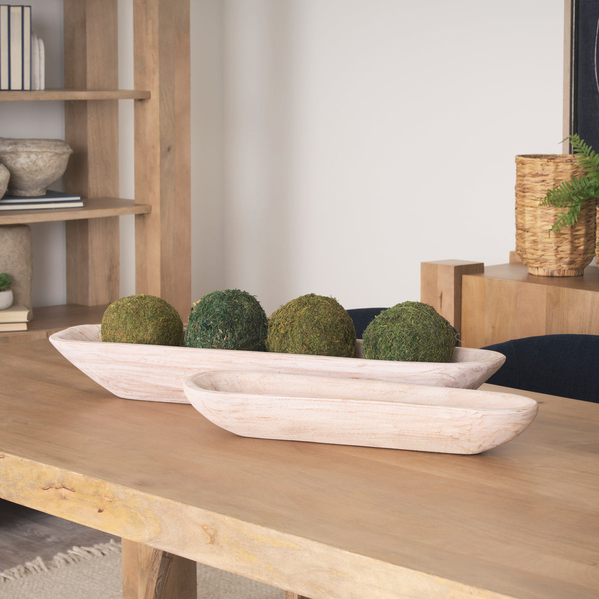 Athena Reclaimed Wood Trays - Light-Wash-Decorative Trays-DECOROLALA