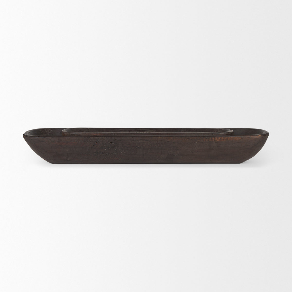 Athena Set of 2 Extra Large Light-Wash Reclaimed Wood Trays-Trays-DECOROLALA
