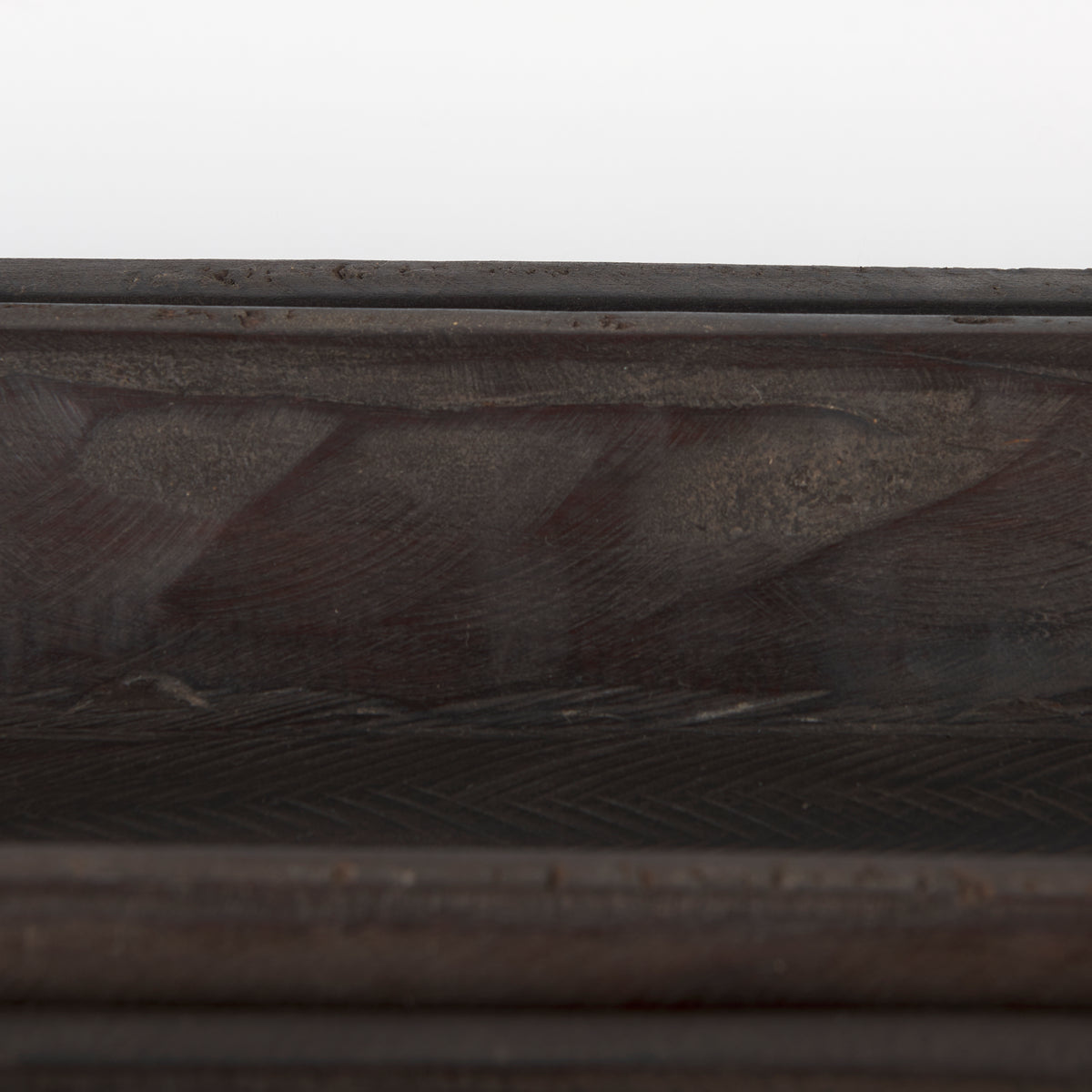 Athena Set of 2 Extra Large Light-Wash Reclaimed Wood Trays-Trays-DECOROLALA